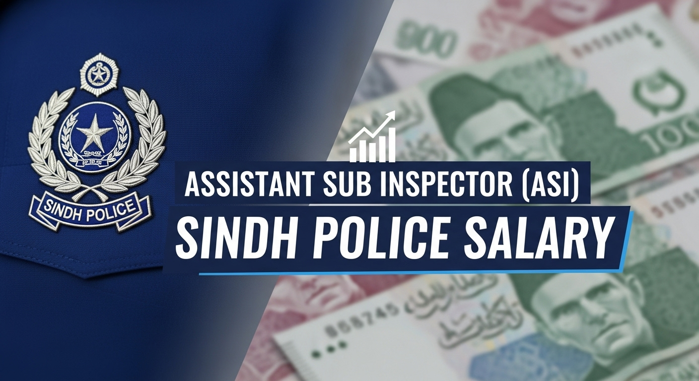 Assistant Sub Inspector (ASI) Sindh Police Salary in Pakistan